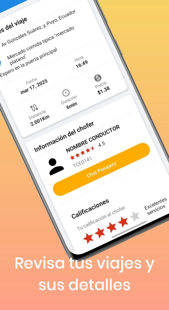 Seguimiento en tiempo real